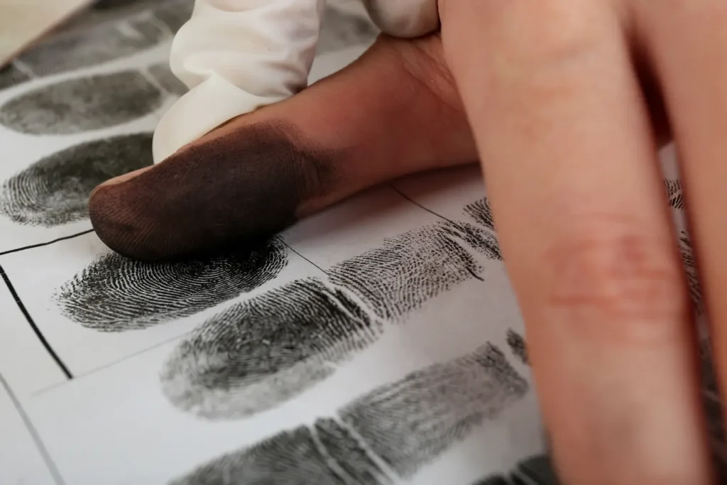 Mobile Ink Fingerprinting services